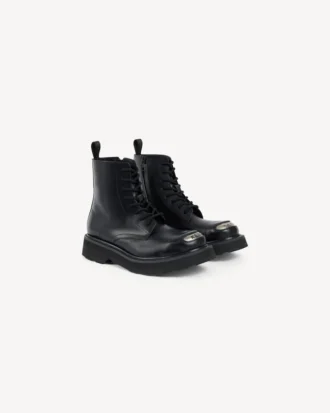 Kenzosmile’ Lace up Boots in Leather