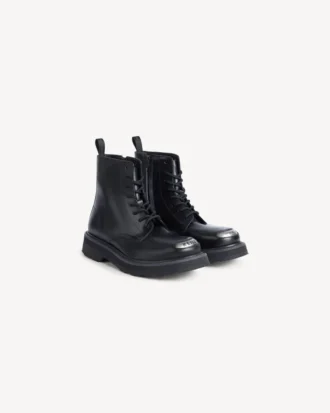 Kenzosmile’ Lace up Boots in Leather