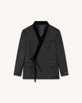Kimono Blazer in Virgin Wool