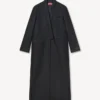 Kimono Coat in Virgin Wool and Silk Kimono Coat in Virgin Wool and Silk