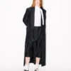 Kimono Coat in Virgin Wool and Silk Kimono Coat in Virgin Wool and Silk