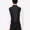 Kimono Gilet in Virgin Wool and Silk