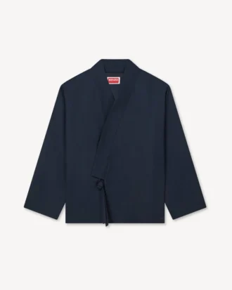 Kimono Jacket in Virgin Wool