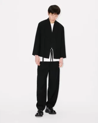 Kimono Jacket in Virgin Wool