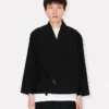 Kimono Jacket in Virgin Wool Kimono Jacket in Virgin Wool