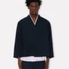 Kimono Jacket in Virgin Wool Kimono Jacket in Virgin Wool