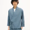Kimono Jacket in Viscose and Wool Kimono Jacket in Viscose and Wool