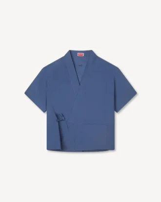 Kimono Short Sleeve Shirt in Cotton Kimono Short Sleeve Shirt in Cotton