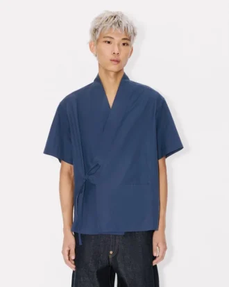 Kimono Short Sleeve Shirt in Cotton Kimono Short Sleeve Shirt in Cotton