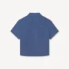 Kimono Short Sleeve Shirt in Cotton