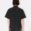 Kimono Short Sleeve Shirt in Cotton Poplin