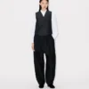 Kimono Vest in Virgin Wool and Silk Kimono Vest in Virgin Wool and Silk