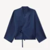 Light Kimono Jacket in Virgin Wool