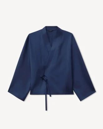 Light Kimono Jacket in Virgin Wool