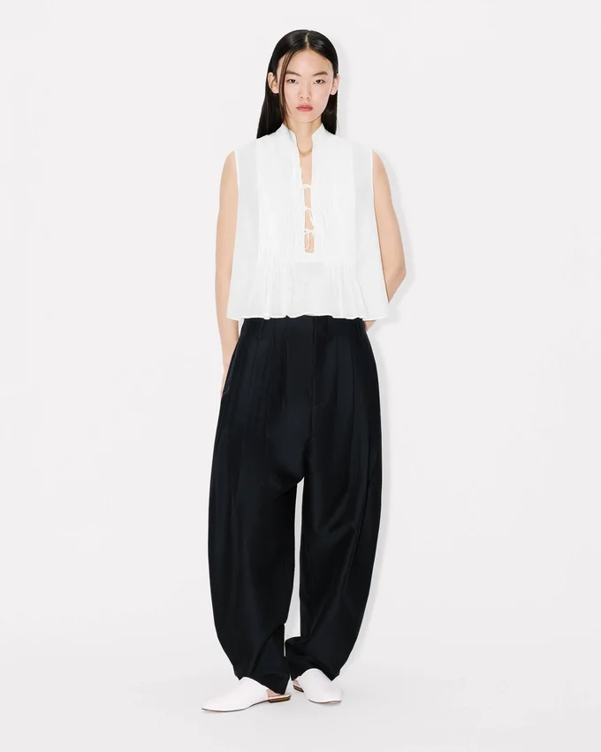 Light Sleeveless Top in Cotton Light Sleeveless Top in Cotton