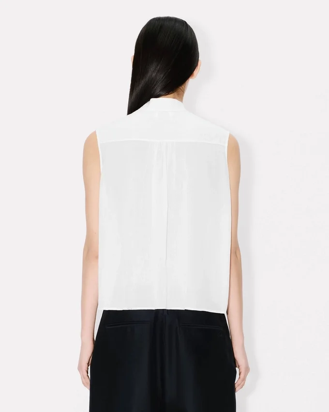 Light Sleeveless Top in Cotton Light Sleeveless Top in Cotton