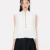 Light Sleeveless Top in Cotton Light Sleeveless Top in Cotton
