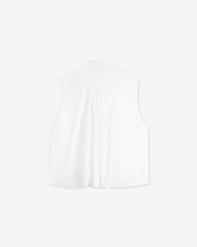 Light Sleeveless Top in Cotton Light Sleeveless Top in Cotton