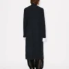 Long Tailoring Coat in Virgin Wool