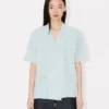 Loose Kimono Shirt in Stone Bleach Chambray Loose Kimono Shirt in Stone Bleach Chambray