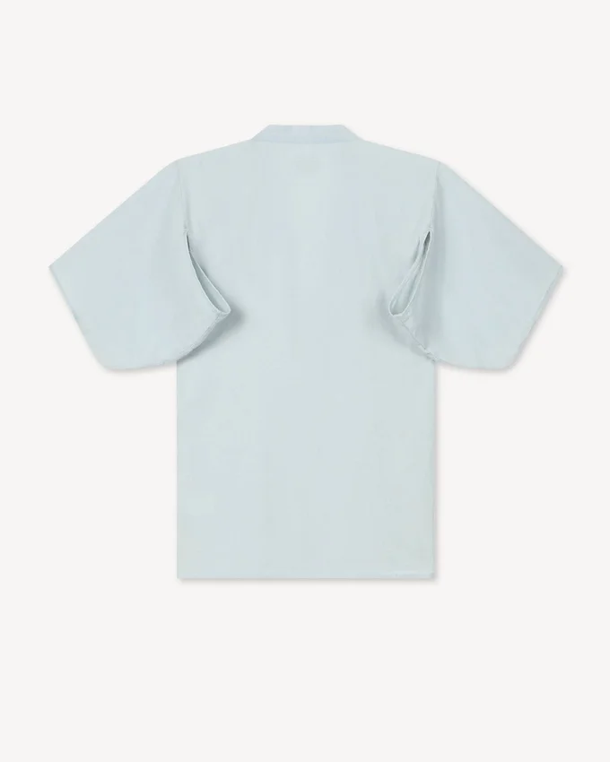 Loose Kimono Shirt in Stone Bleach Chambray Loose Kimono Shirt in Stone Bleach Chambray