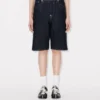 Low-Waist Boyfriend Bermuda in Japanese Denim Low-Waist Boyfriend Bermuda in Japanese Denim