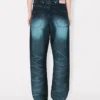 Low-Waist Boyfriend Jeans in Japanese Denim Low-Waist Boyfriend Jeans in Japanese Denim