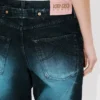 Low-Waist Boyfriend Jeans in Japanese Denim Low-Waist Boyfriend Jeans in Japanese Denim