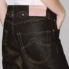 Low-Waist Boyfriend Jeans in Lurex Japanese Denim Low-Waist Boyfriend Jeans in Lurex Japanese Denim