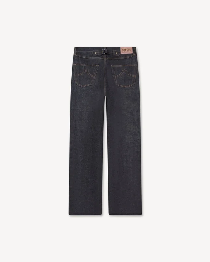 Low-Waist Jeans in Japanese Denim Low-Waist Jeans in Japanese Denim