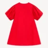 Lunar New Year’ Embroidered Dress in Poplin