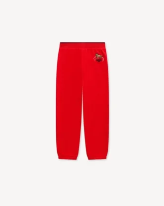 Lunar New Year’ Embroidered Jogging Pants in French Terry