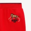 Lunar New Year’ Embroidered Jogging Pants in French Terry
