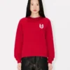 Lunar New Year’ Embroidered Sweatshirt in Cotton Lunar New Year’ Embroidered Sweatshirt in Cotton