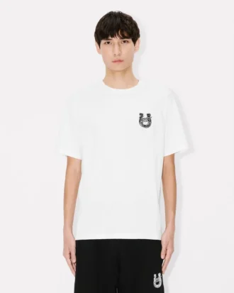 Lunar New Year’ Embroidered T-Shirt in Cotton Lunar New Year’ Embroidered T-Shirt in Cotton