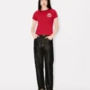 Lunar New Year’ Embroidered T-Shirt in Cotton Lunar New Year’ Embroidered T-Shirt in Cotton