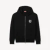 Lunar New Year’ Embroidered Zip up Hoodie in Cotton Lunar New Year’ Embroidered Zip up Hoodie in Cotton
