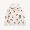 Lunar New Year’ Oversized Hooded Sweatshirt in French Terry