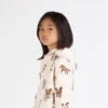 Lunar New Year’ Oversized Hooded Sweatshirt in French Terry