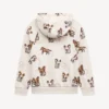 Lunar New Year’ Oversized Hooded Sweatshirt in French Terry