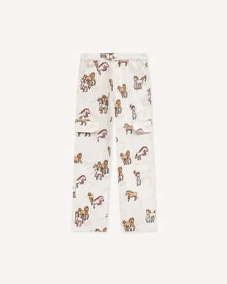 Lunar New Year’ Straight Pants