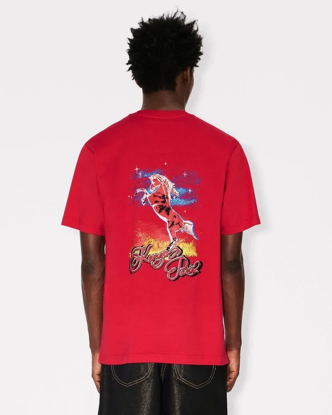 Lunar New Year’ T-Shirt in Cotton Lunar New Year’ T-Shirt in Cotton