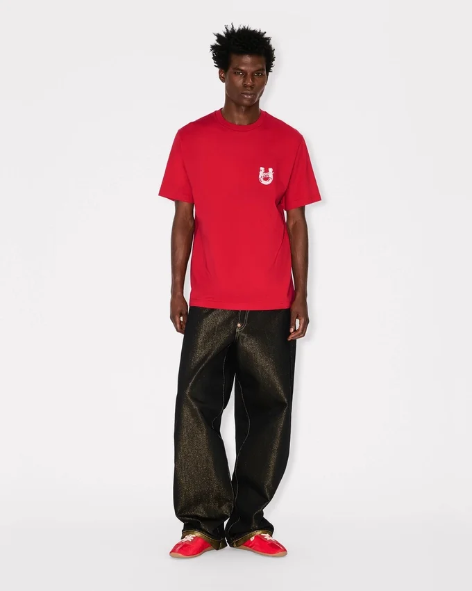 Lunar New Year’ T-Shirt in Cotton Lunar New Year’ T-Shirt in Cotton