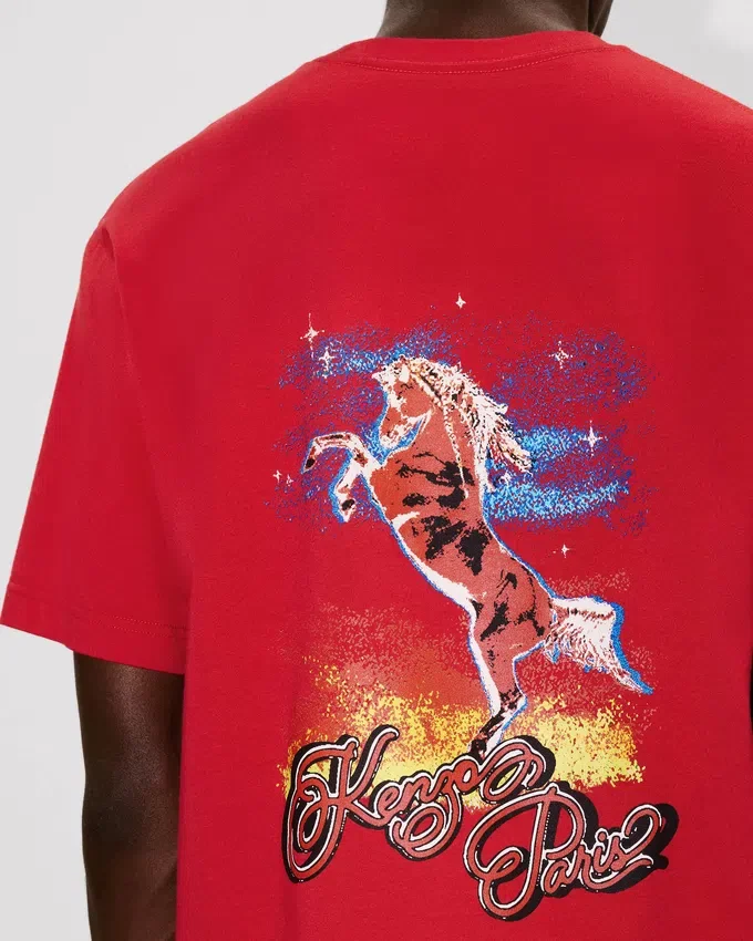 Lunar New Year’ T-Shirt in Cotton Lunar New Year’ T-Shirt in Cotton