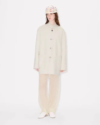 Officer Coat in Virgin Wool