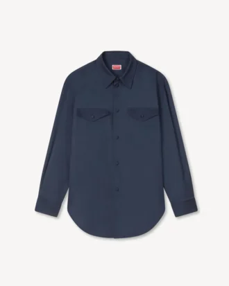 Overshirt in Virgin Wool