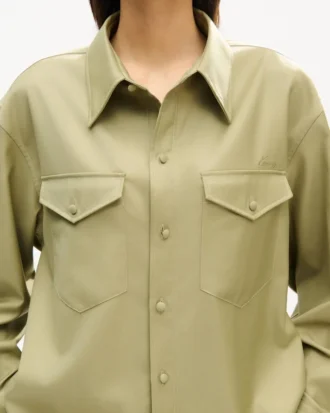 Overshirt in Virgin Wool