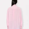 Oversized Bow Shirt in Mixed Silk Oversized Bow Shirt in Mixed Silk