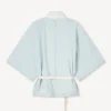 Oversized Kimono Shirt in Stone Bleach Chambray Oversized Kimono Shirt in Stone Bleach Chambray
