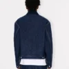 Padded Workwear Jacket in Japanese Denim